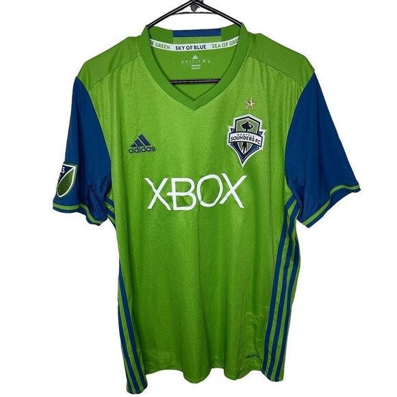 Seattle Sounders 2017 Jersey Large - Picture 1 of 4